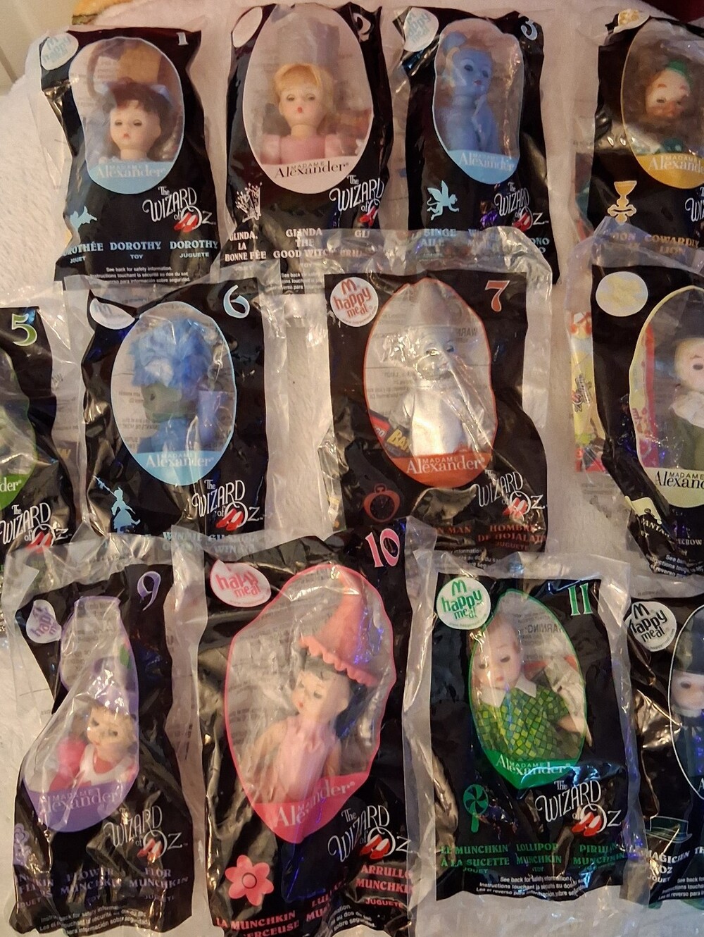 Madame Alexander Wizard Of OZ 12 Doll Set